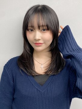 エトラ 渋谷店(etora) 小顔 美髪 レイヤーカット イメチェン ワイドバング"