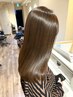 【髪へのご褒美プログラム♪】カット&オートクチュールカラー&髪質改善Tr