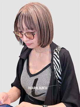 ラレイ ハラジュク(Lalei harajuku) 原宿アンブレラカラーインナーカラーダブルカラーブリーチカラー
