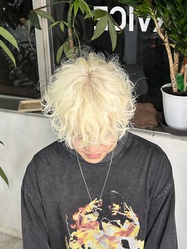 イエナ 渋谷(IENA) ホワイトブロンド抜きっぱなしケアブリーチダブルカラー