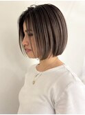 ハイライトバレイヤージュダブルカラーケアブリーチ30代40代