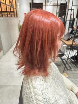 フェリア 渋谷(Feria) ケアブリーチ サマーオレンジ