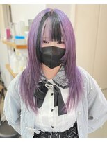 アメリ(AMELIE)&nbsp;レイヤーカット × ラベンダーカラー