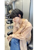 アグ ヘアー ネスト 茨木店(Agu hair nest)&nbsp;大人ショートボブ 20代30代40代ヘア 小顔 大阪クビレ茨木