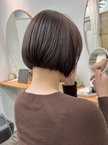 エニエンメイクス 立川(ENIEN MAKE'S)&nbsp;立川切りっぱなしボブ/ブラウンカラー/髪質改善/オージュア