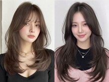 ダブルカラー/前髪カット/インナーカラー/レイヤーカット/ボブ