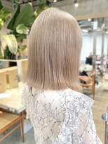 サンクプロジェクト(cinq PROJECT)&nbsp;原宿韓国顔まわりミルクティーベージュミルクティーグレージュ