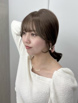 エヌアイ オモテサンドウ(ni omotesando) 盛れる顔まわりカット/結んでかわいい