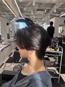 オーシャントーキョー(OCEAN TOKYO) 韓国マッシュフェザーパーマニュアンスパーマセンターパート