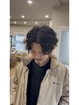 ラナン(Ranun)&nbsp;センターパート×スパイラルパーマ