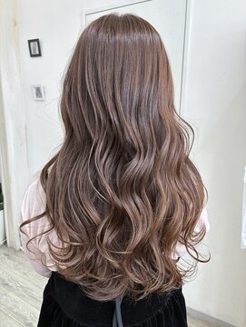 グレイス ヘア デザイニング(GRACE hair designing) ▼赤み消し×グレージュ▼