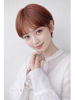 ベル 銀座5丁目店(Belle)&nbsp;【韓国マッシュの似合わせカット】クールショート/ピンクカラー