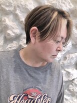 ソーエン バイ ヘッドライト 西葛西店(soen by HEADLIGHT) Moana西葛西#小顔魅せショート#ハイライト