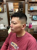 アールズ ヘア(R's hair)&nbsp;MEN’S HAIR/サーフカール/刈り上げセンターパート/印西