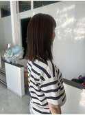 白髪ぼかし×脱茶髪