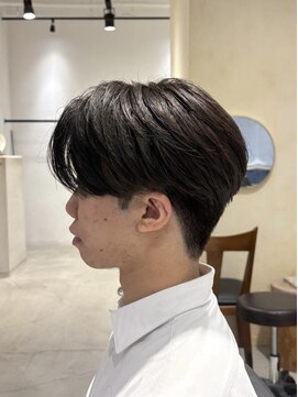 ビューバイネオリーブ 用賀店(Beau'r by neolive) フェザーパーマ刈り上げセンターパート波巻きツイストスパイラル