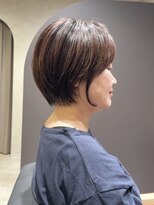 ミルシェ(MILSHE)&nbsp;ショートヘア/白髪ぼかし/髪質改善/40代/50代/60代