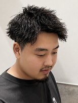 ラスト(LUAST) 波巻きスパイラルフェザーパーマフェザーショートセンターパート