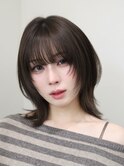 ロブハッシュレイヤー×赤み消しグレージュ