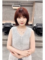 シカ(sica)&nbsp;イメージチェンジ暖色系ボブ