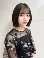 オーロ(ORO)&nbsp;透明感のある黒髪大人ボブ