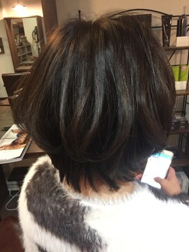 ケアルタイム(Curel time) 前下がり&前上がりMIXショート