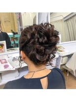 ヘアセット専門店 ナゴミ 池袋店(nagomi)&nbsp;おだんご風アップ