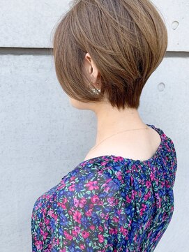 モリオ フロム ロンドン 成増店 マニッシュショート_アッシュブラウン,オフィスコンサバ