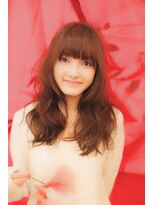 ブーケ(BOUQUET)&nbsp;毛先スパイラル・厚め前髪・無造作カール・ルーズ・似合わせ