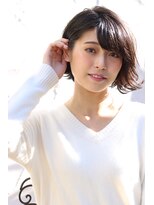 ヘアリゾートエーアイ 北千住店(hair resort Ai)&nbsp;20代30代40代50代 色っぽふんわりショートの重軽ウェーブヘア♪