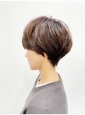 ショートマッシュスタイル◎30代40代50代60代