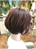 【コトノハ】絶壁解消 センシュアルショート 暖色系カラー