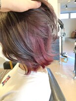 ワンズ(One’s)&nbsp;インナーカラー×ピンクパープル