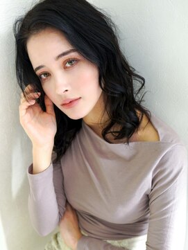 ラフィス ヘアー コタ 明石店(La fith hair cota) 【La fith】デジタルパーマ×センターパート