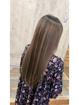 ヘアカロン 熊本本店(Hair CALON) カーキベージュ×ハイライト