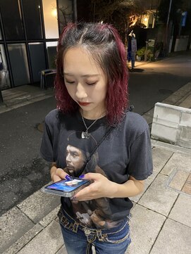 ルーム(Loom.) 根元残しレッドカラー