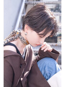 エイミー(Aimee) Aimee 町田　大人小顔ショート×艶髪グレージュ
