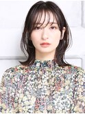 大人可愛い小顔美髪ツヤ髪こなれヘア似合わせカット外ハネA2
