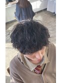 ツイストスパイラルパーマ波巻きスパイラルパーママッシュ