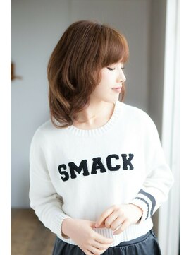 ヘアーパーク マンボ(HAIR PARK MAMBO) ココアブラウン ウェーブミディアム【hair park MAMBO 豊田】