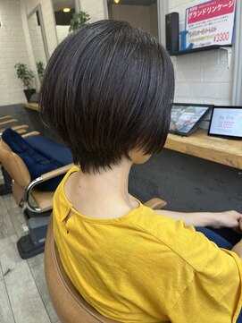 エルダーズバイユーレルム(L:der's by u-realm) 軽い質感のスッキリショートスタイル