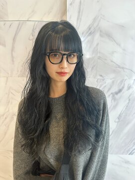 マイラグーン(MY LAGOON) デジキュアパーマ/ブルーブラック/ヘアアレンジ/学割/髪質改善