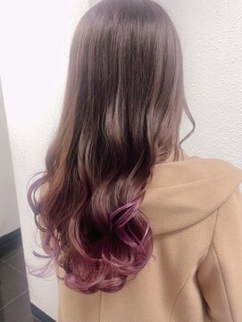 ジェナ(Jena) ピンクパープルのグラデーションカラー