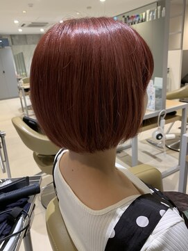 アース 高円寺店(HAIR & MAKE EARTH) チェリーレッド×ショートボブ♪