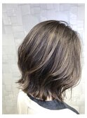 イルミナカラー♪ハイライト×グレージュのオンカラー