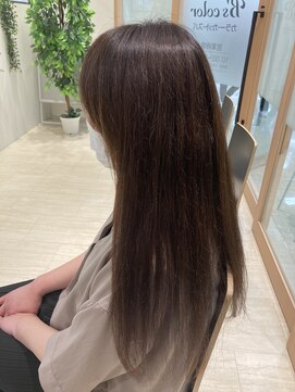 ビーズカラー イオンタウン米沢駅前店 色持ち、つや感アップ☆N.アッシュブラウン7トーン/6