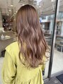 アッシュ 等々力店(Ash) 艶感ヘアブリーチ【ピンクベージュ】