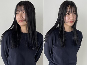 ビュートリアム 七里ヶ浜(BEAUTRIUM)の写真/髪質改善効果も期待があり、今までにない手触りで潤い溢れるツヤ髪に