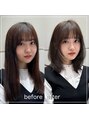 フィー 北千住店(fee)&nbsp;リアルお客様のビフォーアフター！似合わせはお任せ下さい♪