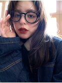 ニュアンスレイヤー*ロングヘア*アーモンドカラー*30代40代50代